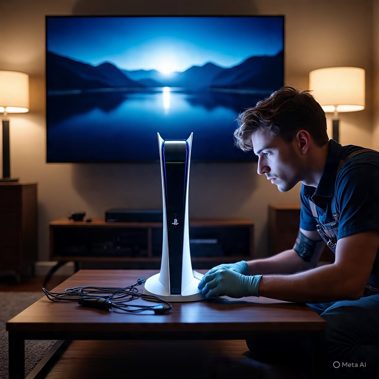 Service Installation et réparation des consoles de jeux